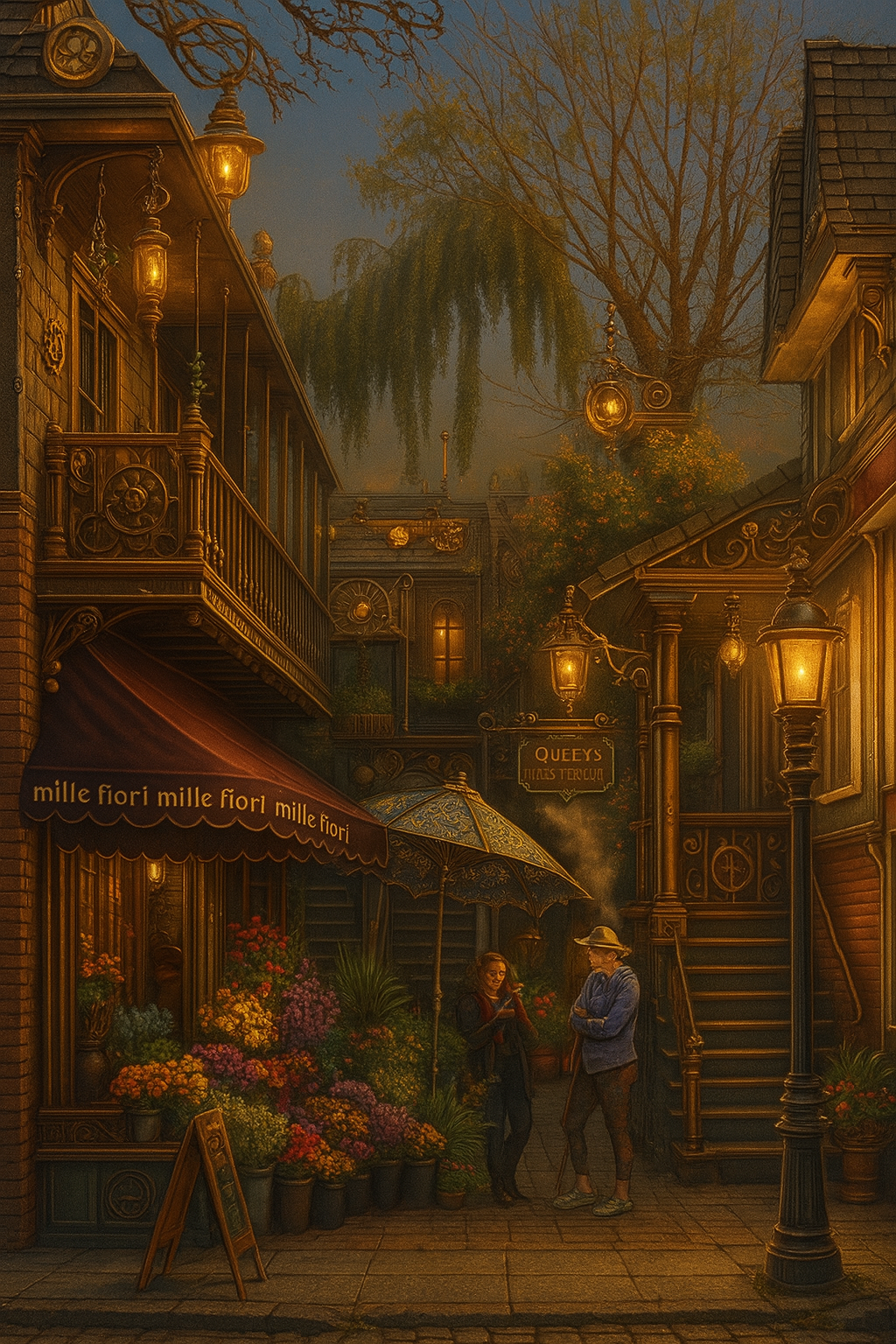 Piedmont Ave in Oakland was the inspiration for Spinsters Row