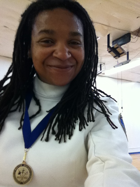 Harriet Jernigan takes first place in fencing tournament